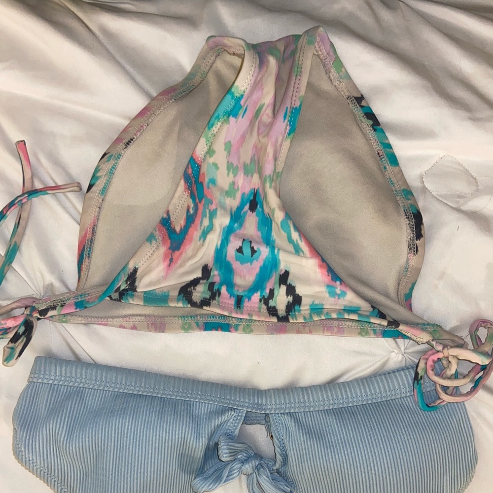 colorful bikini bottoms